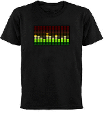 Camisa Eletronica Led Equalizada