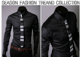 Camisa Social Luxo Slim Fit importada